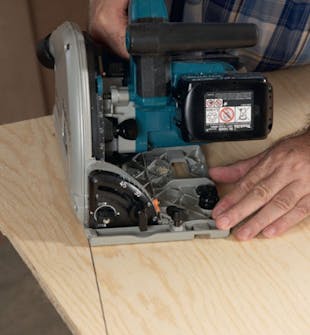 Sänksåg eller cirkelsåg Sänksåg eller cirkelsåg